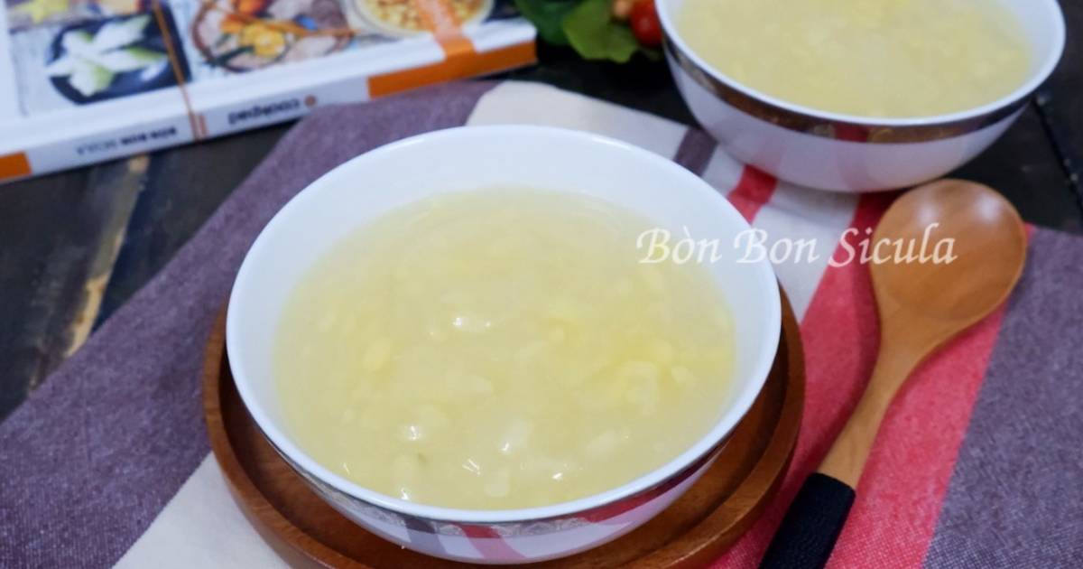Chè Hoa Cau (Chè Đậu Xanh Bột Sắn Dây)