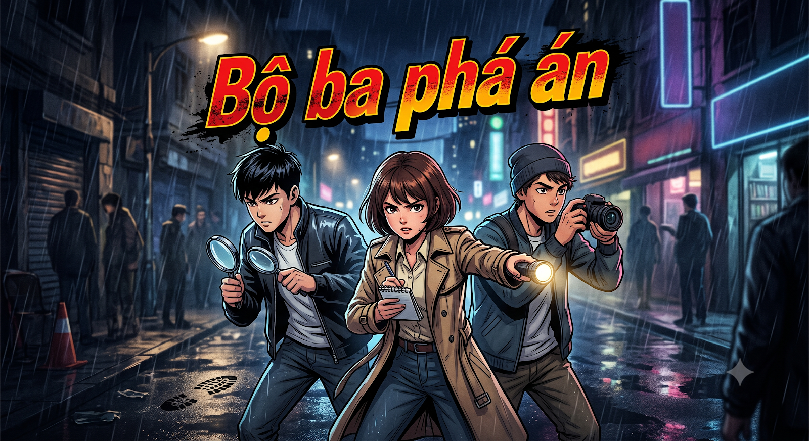 TRUYỆN TRANH TRINH THÁM: BỘ BA PHÁ SND - ebooks