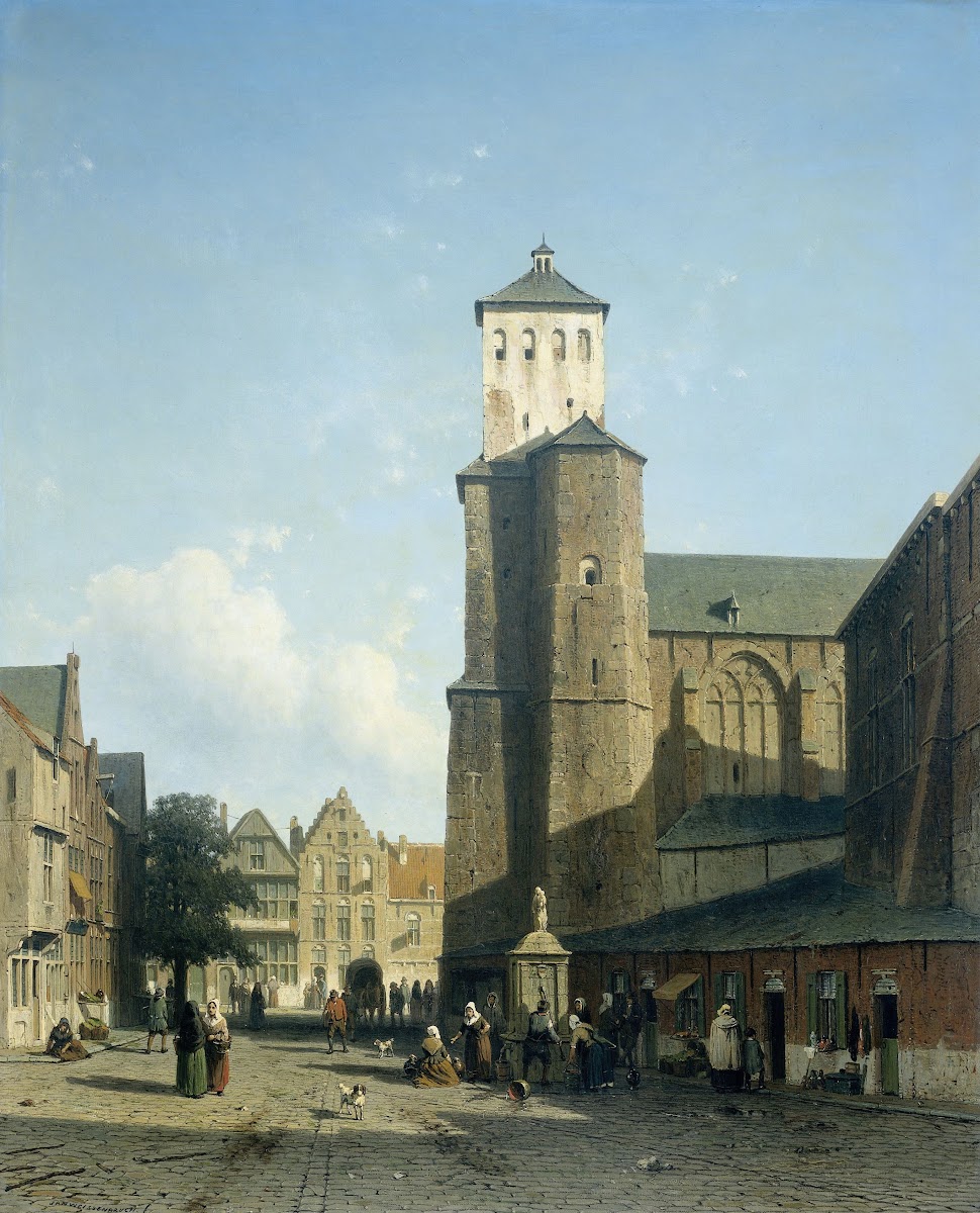 St Denis Church in Liège 1850   1860