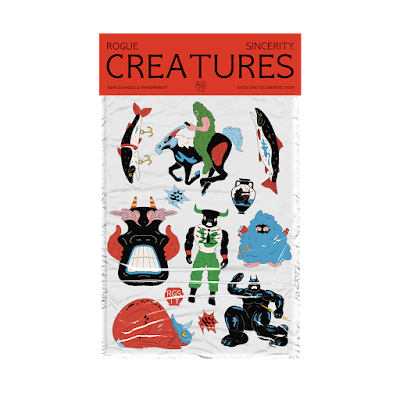 Creatures Sticker Sheet