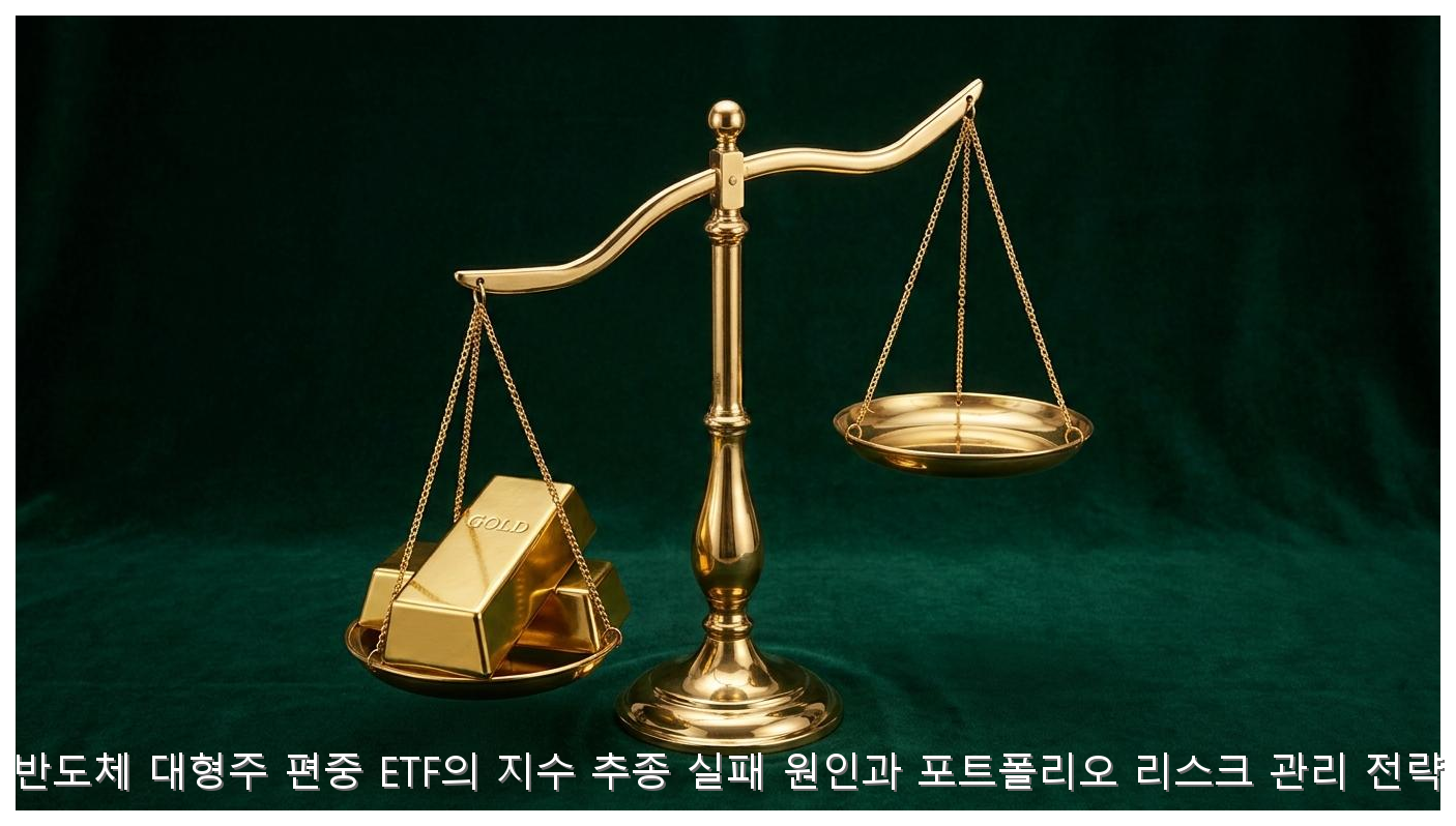 반도체 대형주 편중 ETF의 지수 추종 실패 원인과 포트폴리오 리스크 관리 전략 핵심 안내 및 분석 인포그래픽 (3)