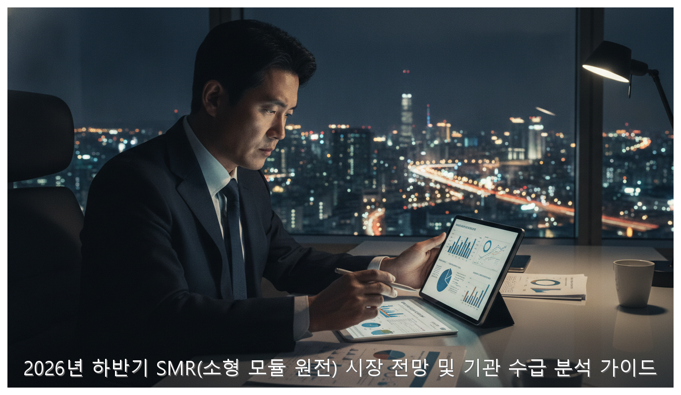 2026년 하반기 SMR(소형 모듈 원전) 시장 전망 및 기관 수급 분석 가이드 핵심 안내 및 분석 인포그래픽 (7)