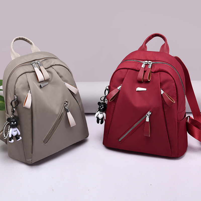 Womens Backpack, Nylon, Weight Distribution, Timeless