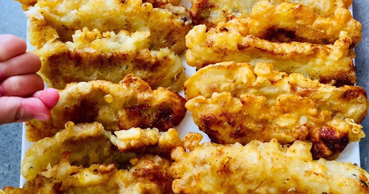 Nấu ăn cùng con: Chuối sứ chiên