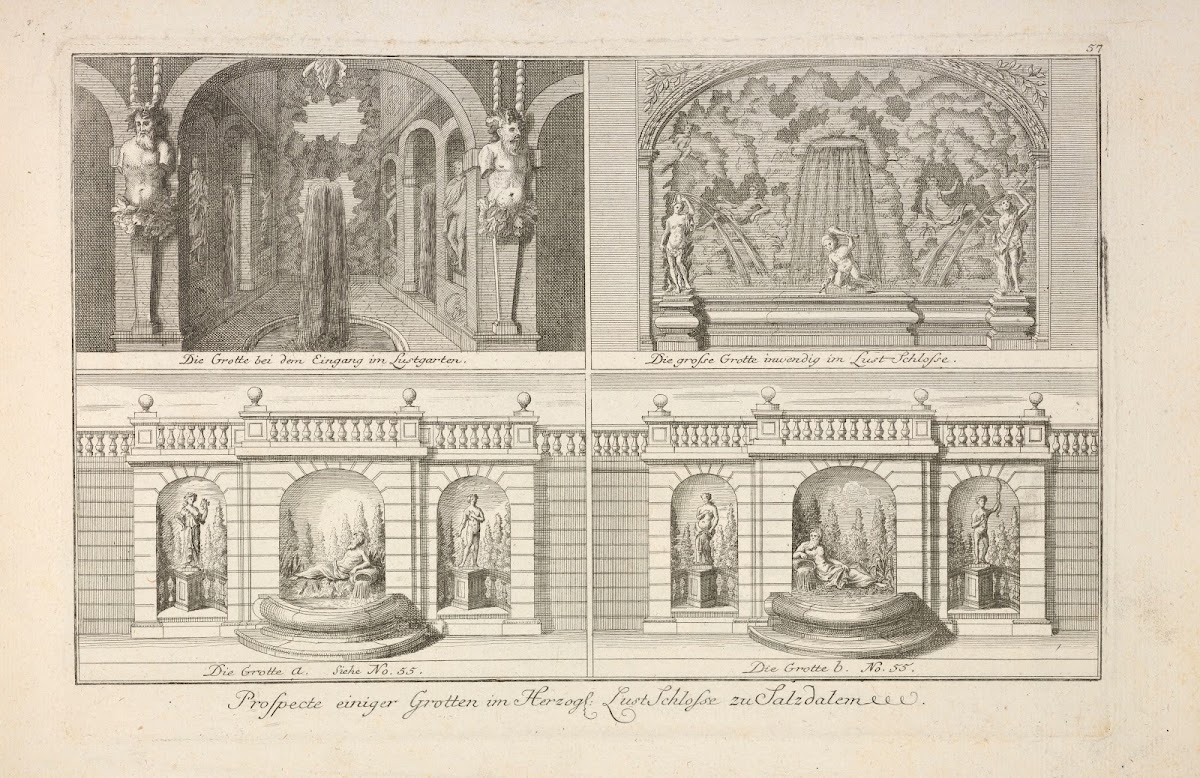 Architecture of German cities Pl47 18th century