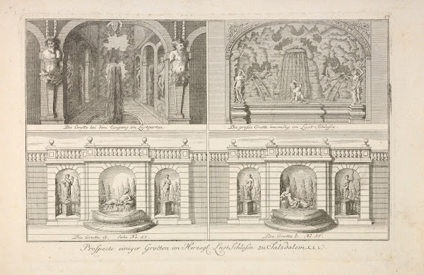 Architecture of German cities Pl47 18th century