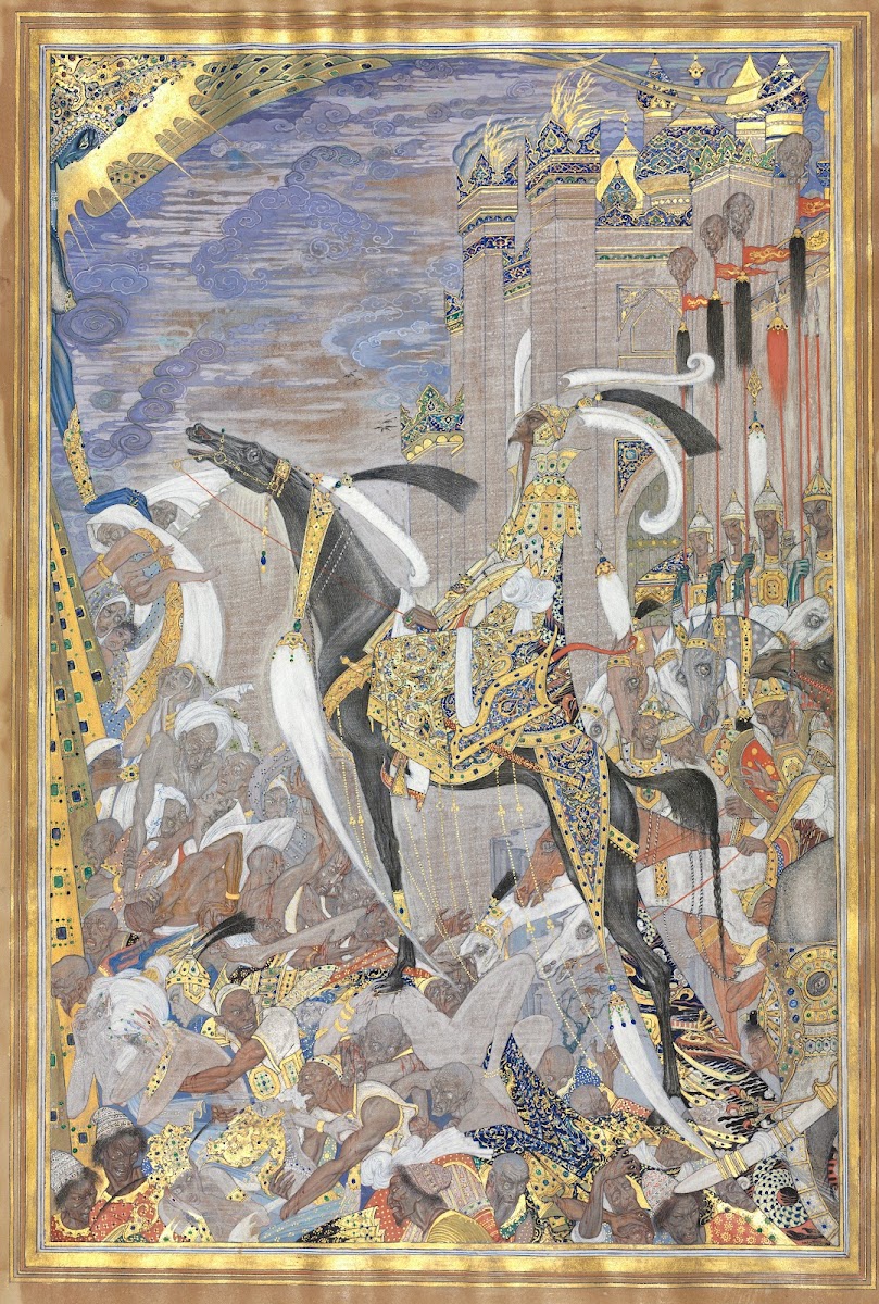 Victorious Army Entering City After Siege 1700s 1800s