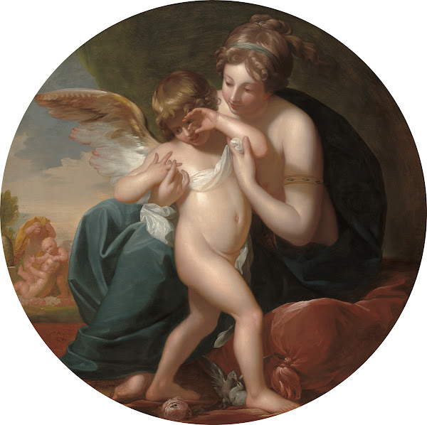CupidStung by a Bee Is Cherished by his Mother 1774