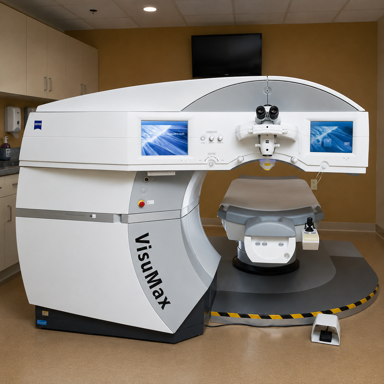 SMILE laser suite — ZEISS VisuMax femtosecond platform