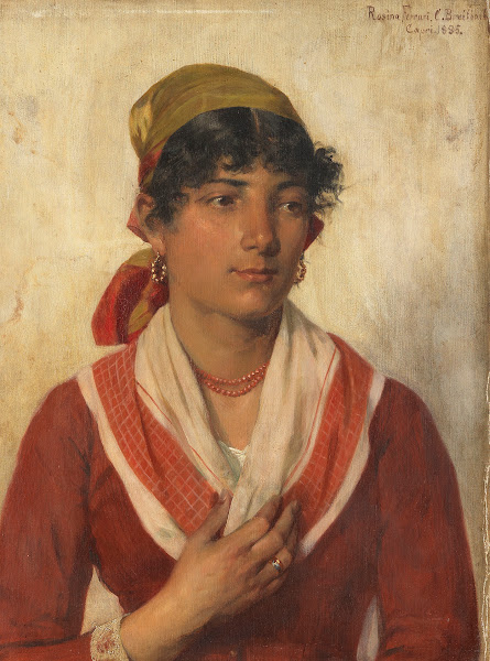 PorträT Der Rosina Ferrari 1885