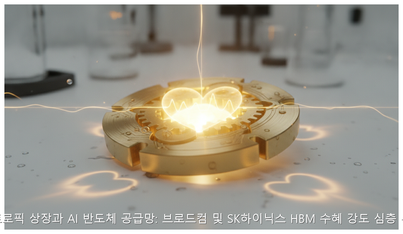 앤트로픽 상장과 AI 반도체 공급망: 브로드컴 및 SK하이닉스 HBM 수혜 강도 심층 분석 핵심 안내 및 분석 인포그래픽 (4)