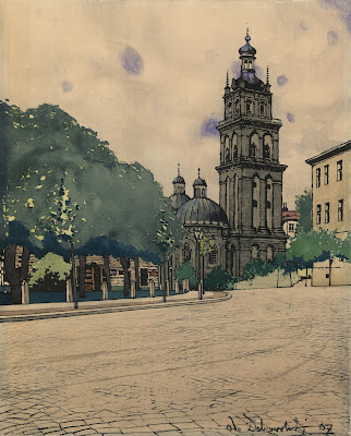 Cerkiew Wołoska we Lwowie 1907