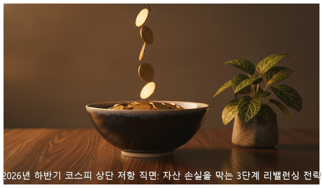 2026년 하반기 코스피 상단 저항 직면: 자산 손실을 막는 3단계 리밸런싱 전략 핵심 안내 및 분석 인포그래픽 (6)