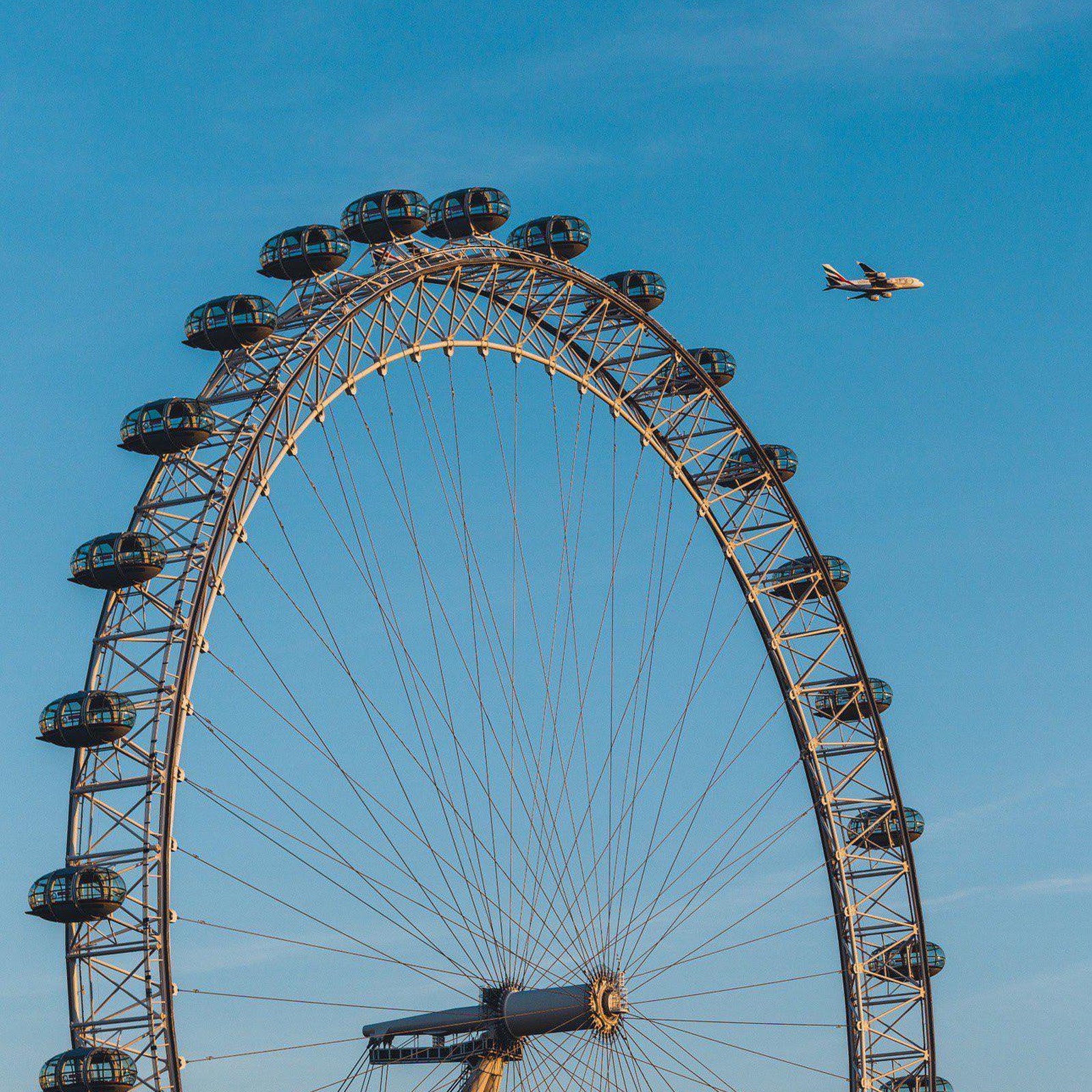Download The London Eye Ferris Wheel Full HD iPhone