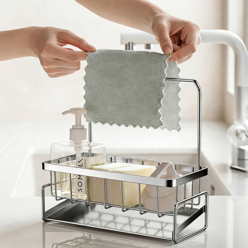 Stainless Steel Drainer for Dishcloths