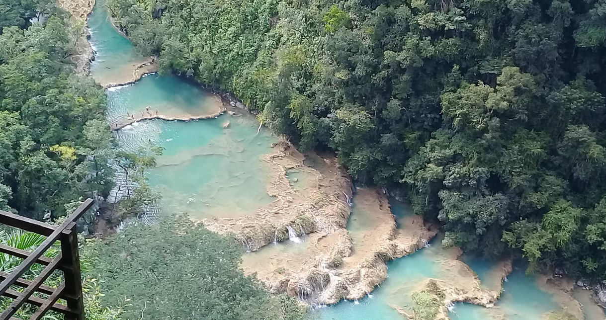 Mirador El Espejo, vista panorámica Semuc