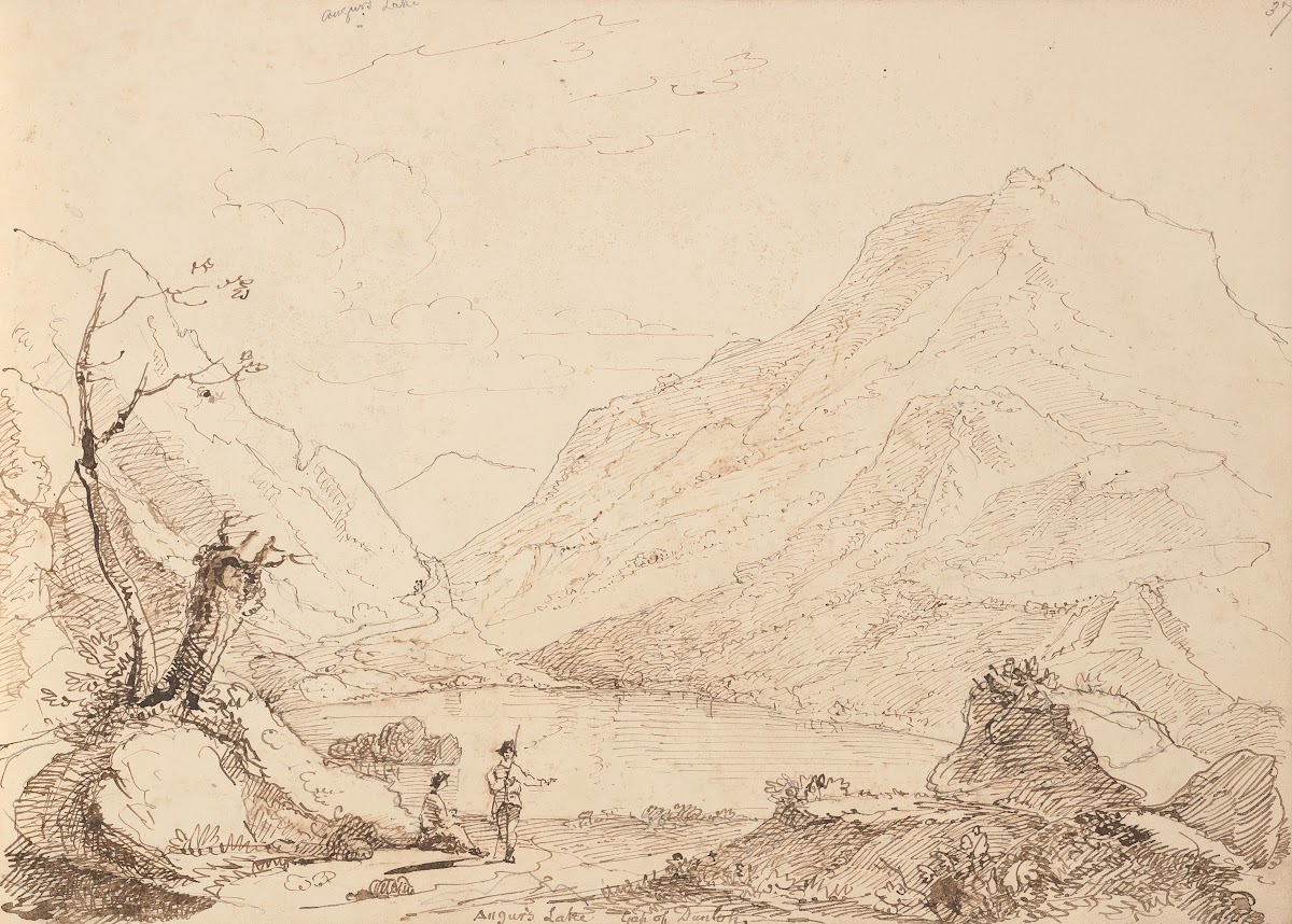Augurs Lake Gap of Dunloh 1841