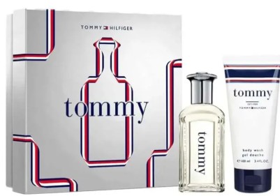 ESTUCHE TOMMY HILFIGER TOMMY HOMBRE 2PZS 100ML EDT + GEL DE BAÑO