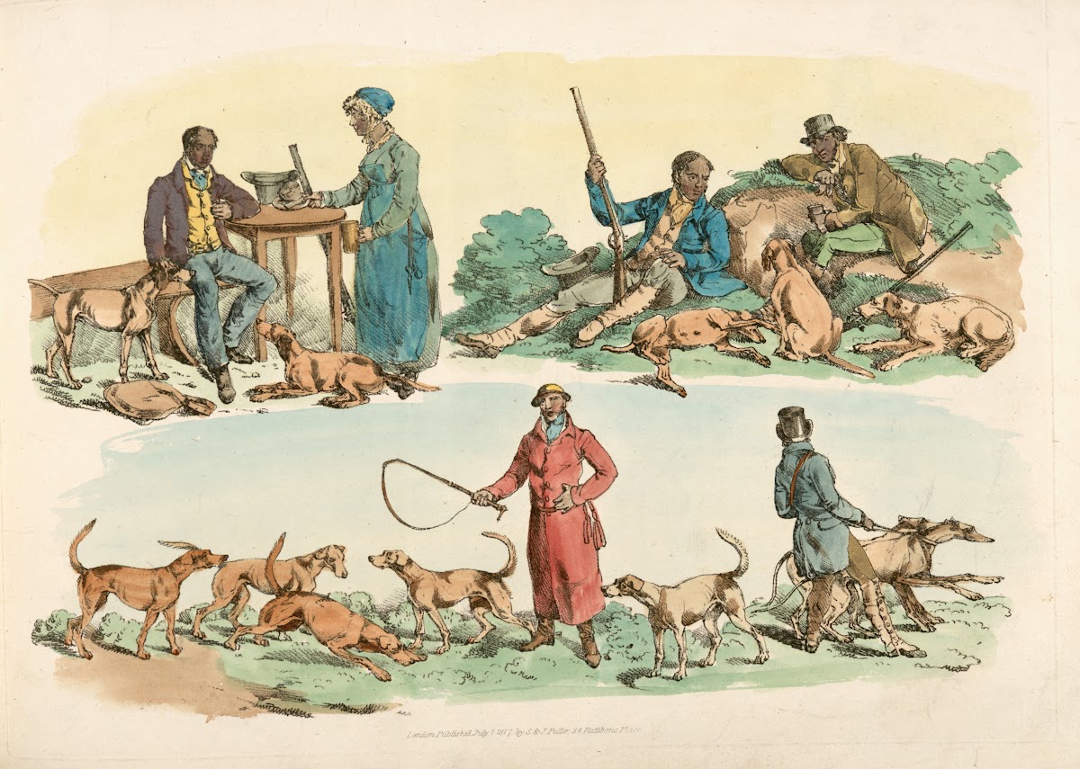 Scene of the hunters life 1817 1818
