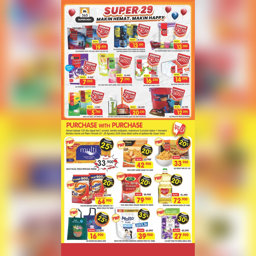 Katalog Super Hemat Bandung, Sukabumi, Cirebon