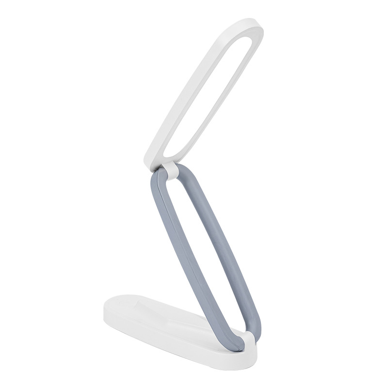 Foldable LED desk lamp with color selection