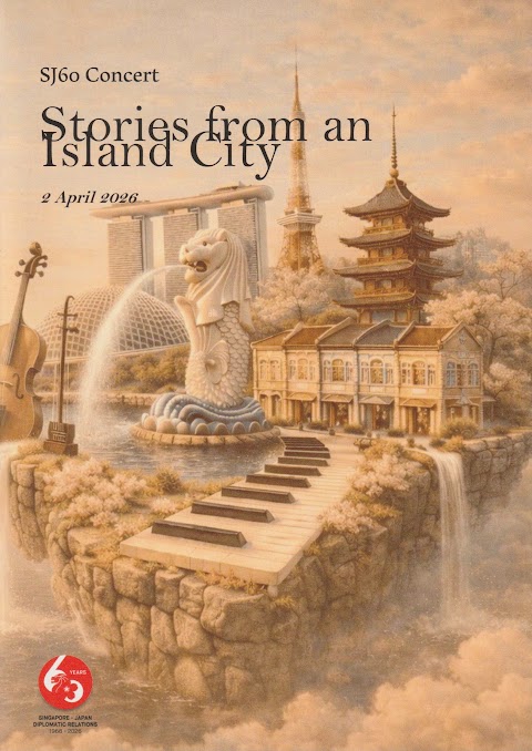 Concert flyer: SJ60 Singapore Japan: Stories from an Island City