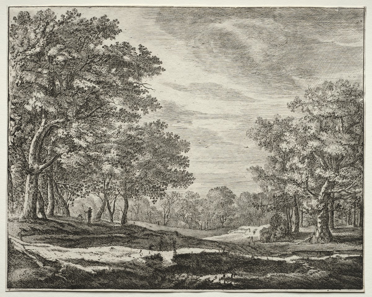 A Man with a Staff in His Hand 164052