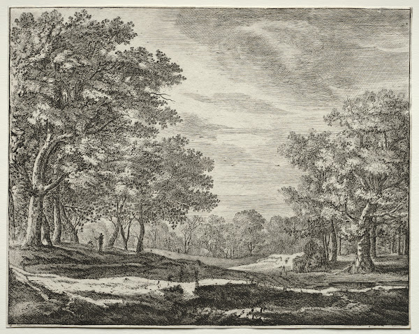 A Man with a Staff in His Hand 164052