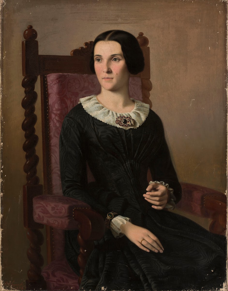 Portrait of Aniela Klekcja née Pawłowska 1848