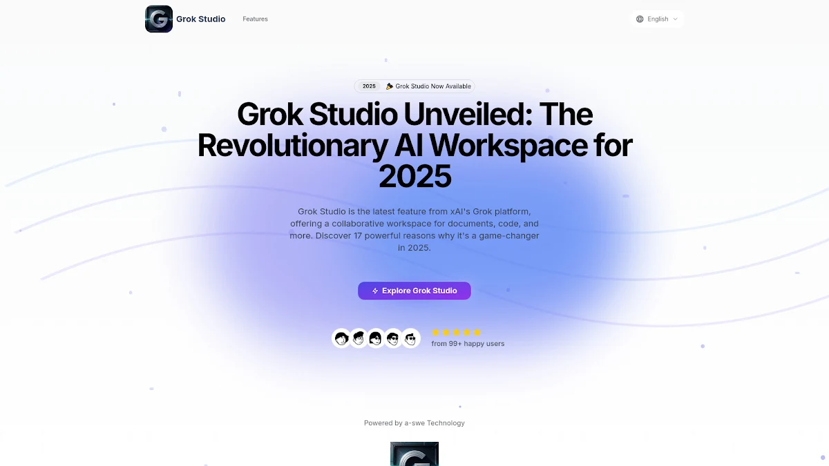 Captura de grok studio