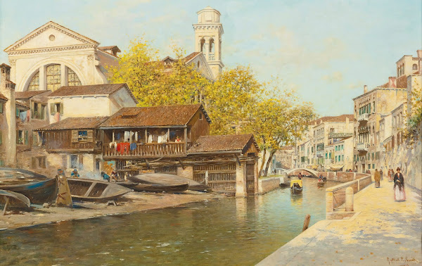 Rio San Trovaso Venice
