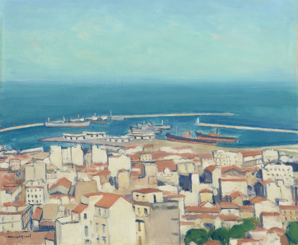 Alger vue de la ville et du port circa 1940