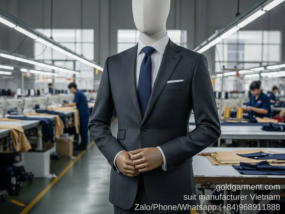 Formal Wear Manufacturing in Vietnam: Suits, Dress Shirts & Business Attire - Gold Garment Vietnam