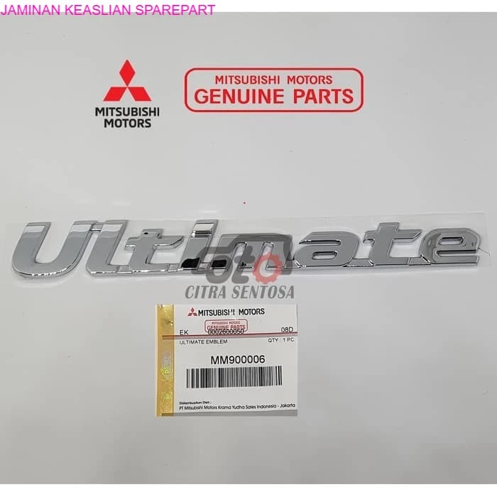 Emblem Ultimate Mitsubishi Xpander MM900006: Solusi Tepat untuk Kendaraan Anda