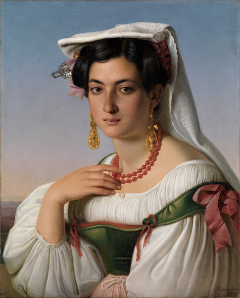 Portrait of Vittoria Caldoni 1833