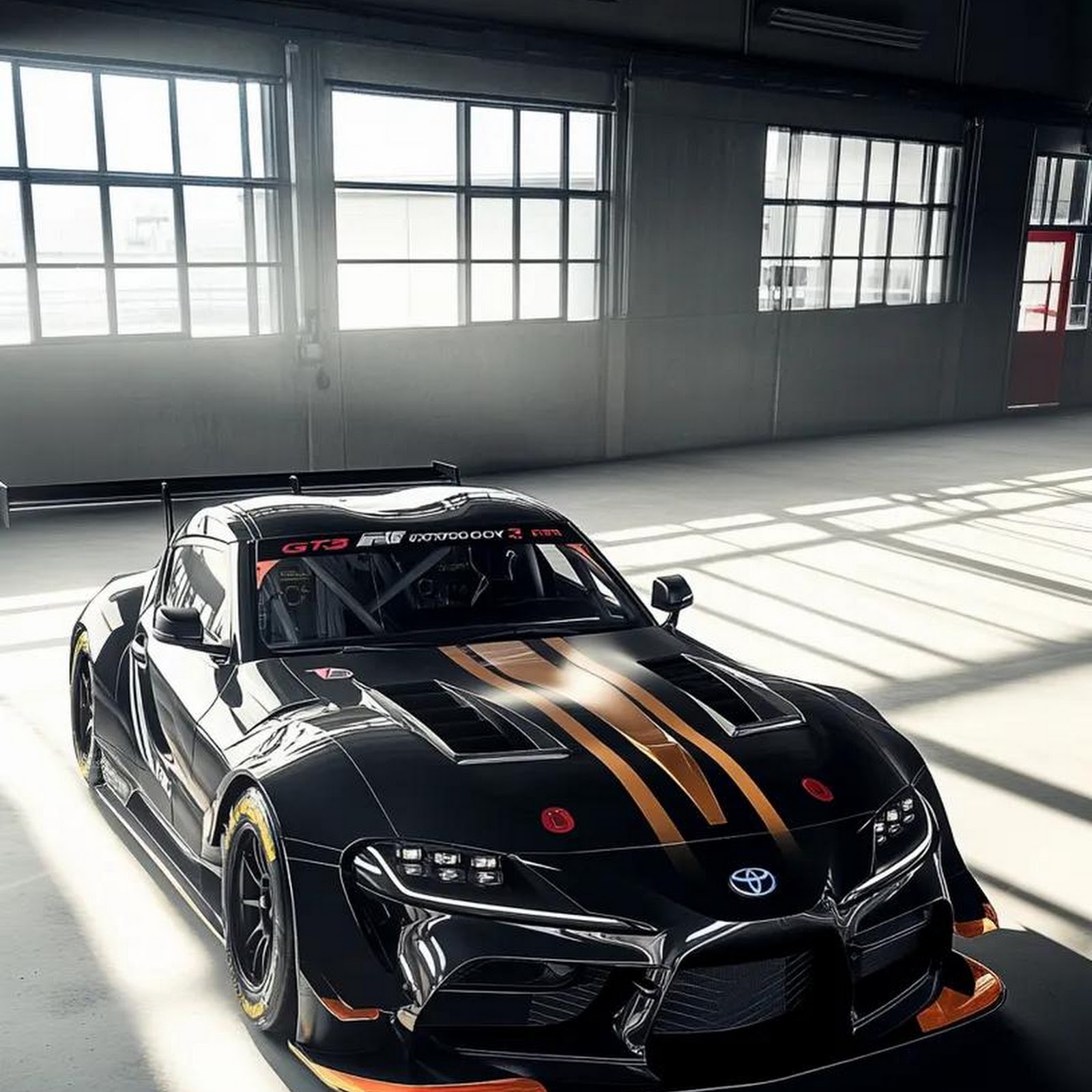 Download Toyota Supra, Racing Car, Sports Car, Automotive iPhone