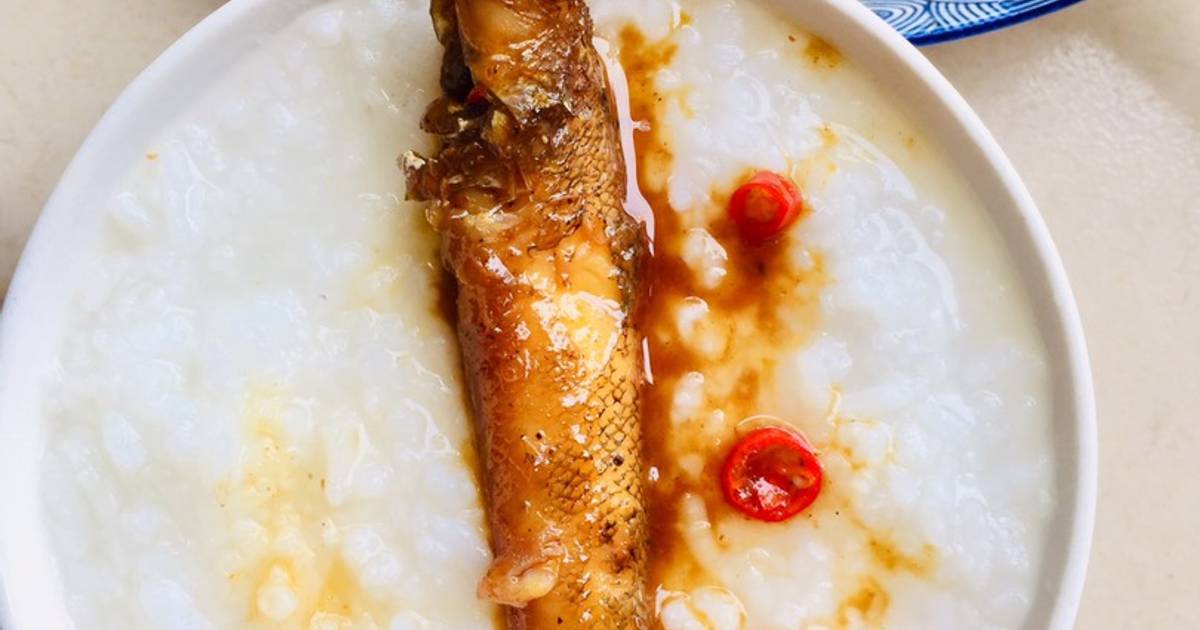 Cá bống kho tộ cháo trắng