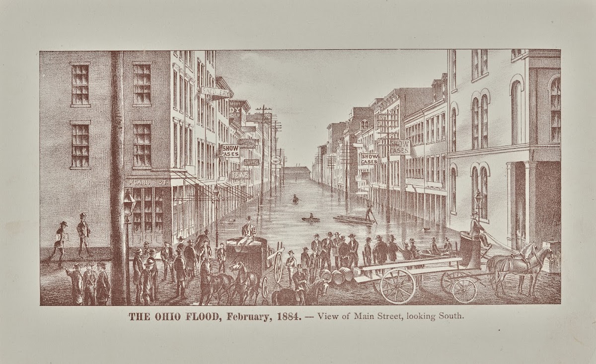 View of Main Street looking south 1884