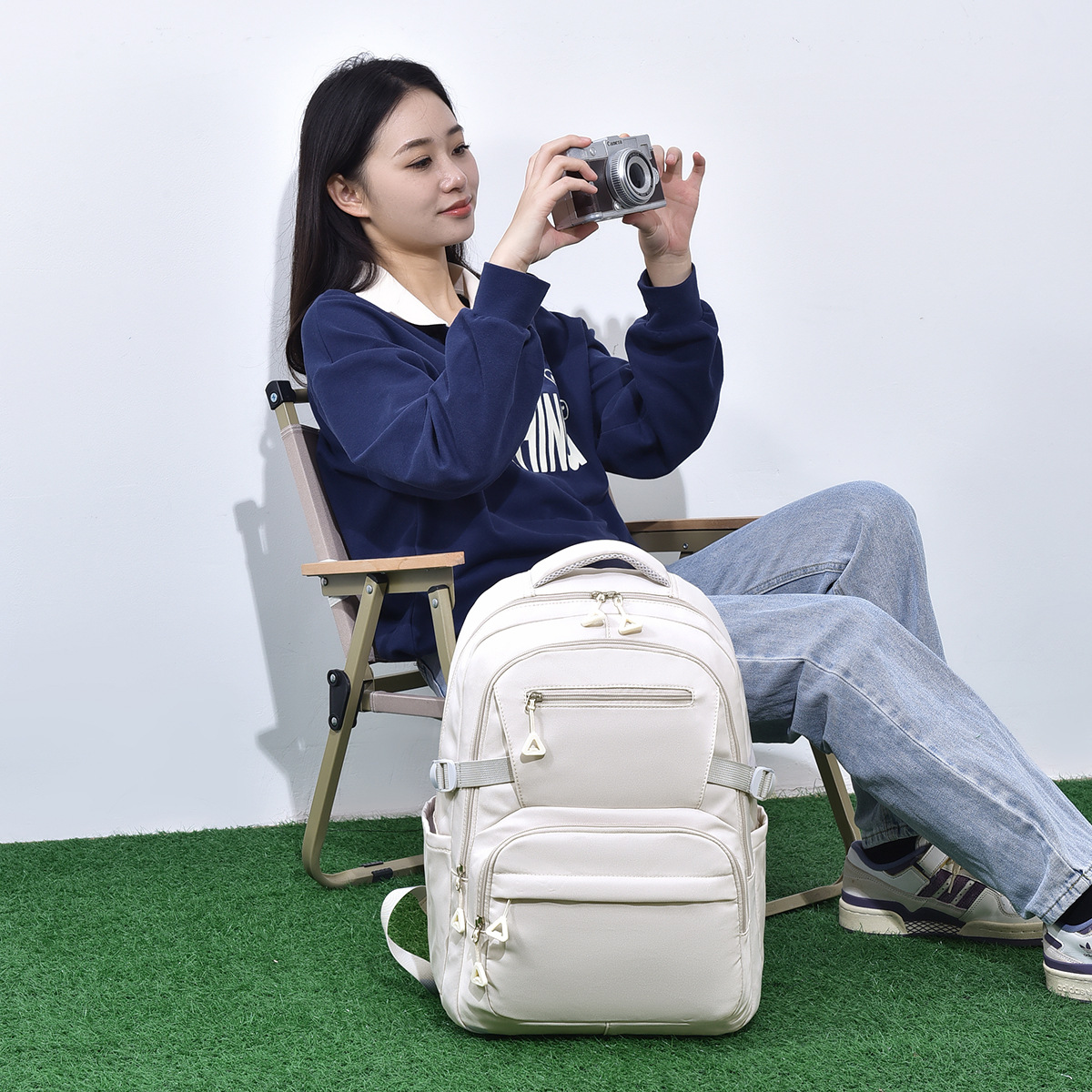Polyester Backpack, 20–35 L, for laptops up to 14 inches