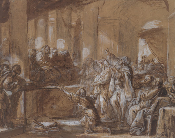 Phryne Before the Areopagus 18th century