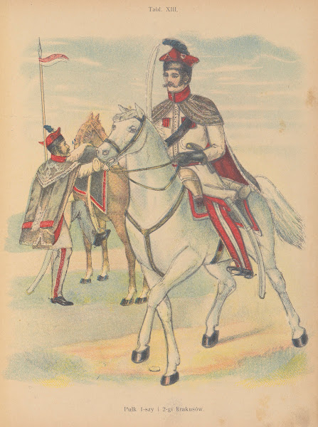 Pułk 1 szy i 2 gi krakusów 1908
