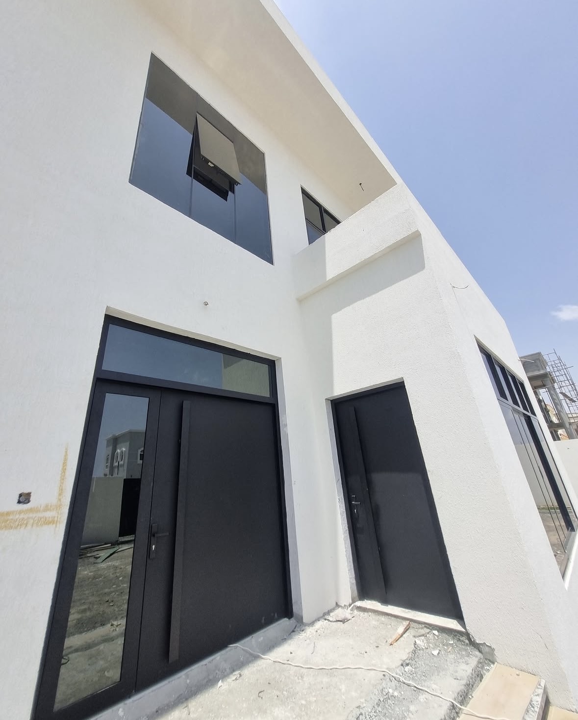 Aluminium window frame carpentry Fujairah — Al Taher Group