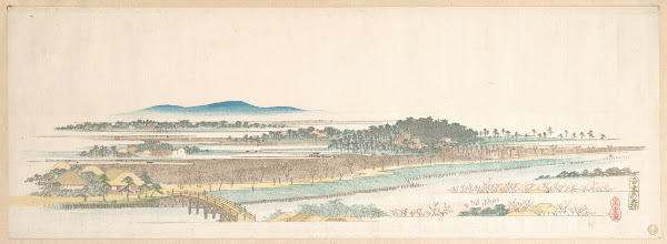 View of Azuma Wood ca 1858