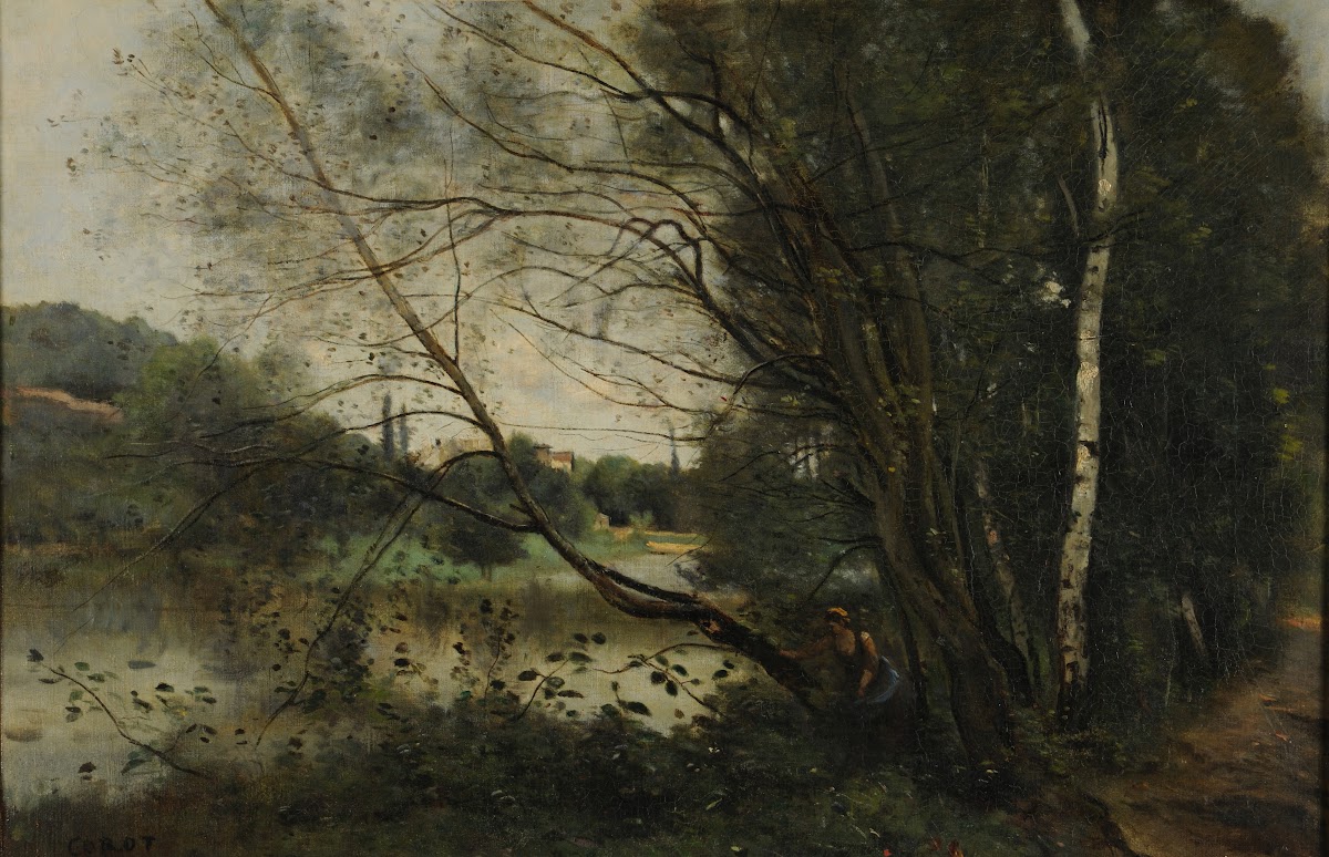 Létang à larbre penché 1865 1870