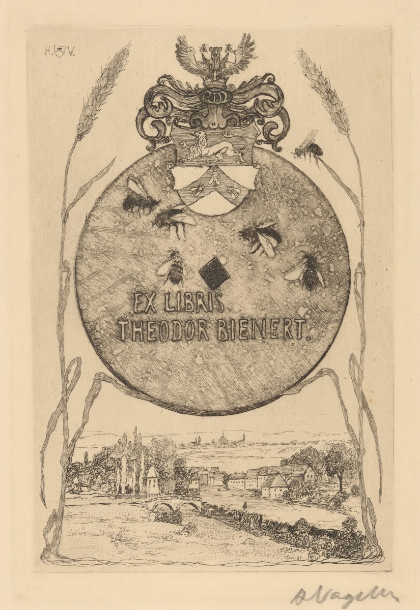 Ex Libris Theodor Bienert 1899