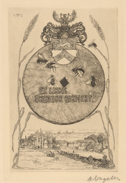 Ex Libris Theodor Bienert 1899