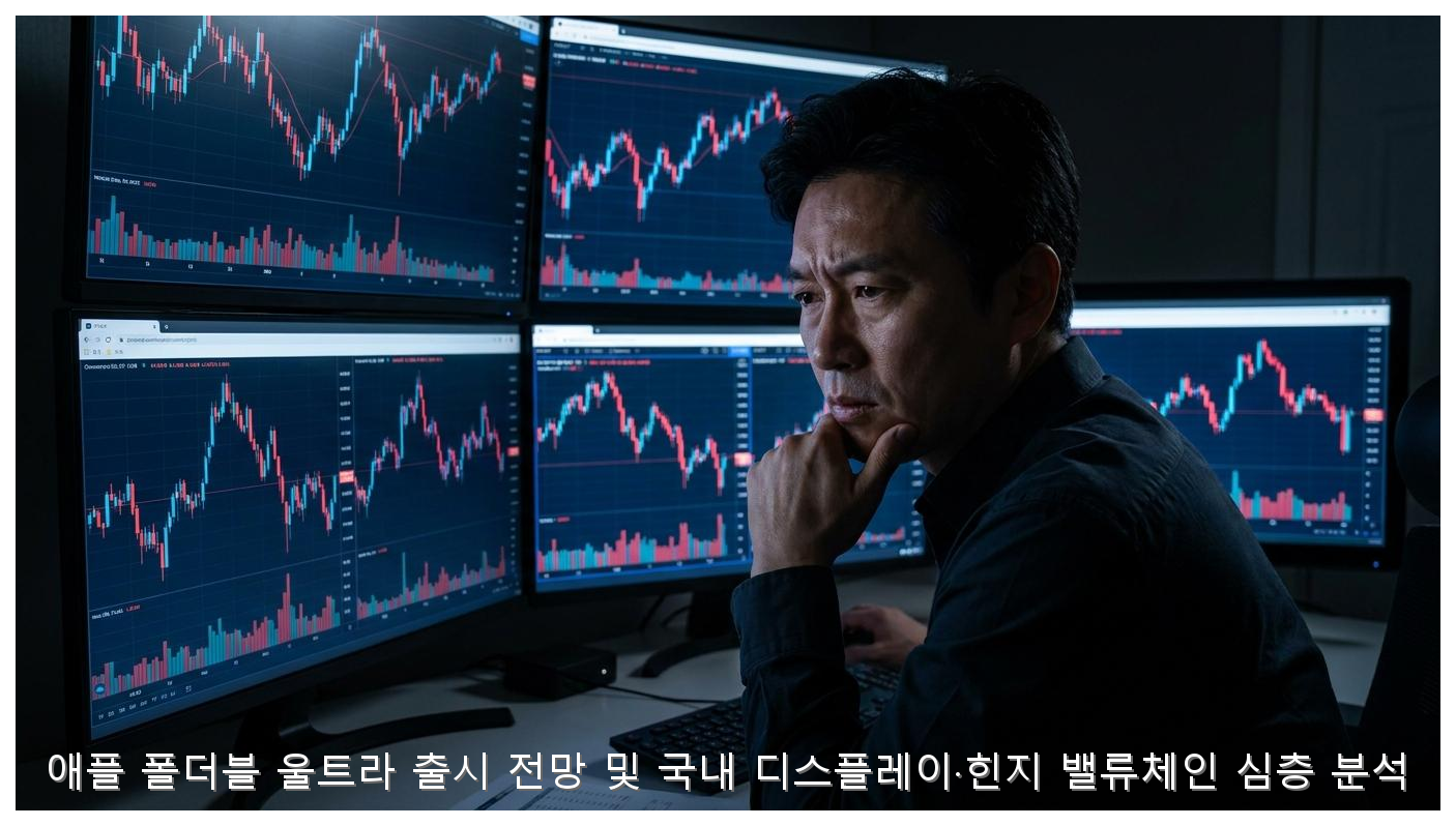 애플 폴더블 울트라 출시 전망 및 국내 디스플레이·힌지 밸류체인 심층 분석 핵심 안내 및 분석 인포그래픽 (8)