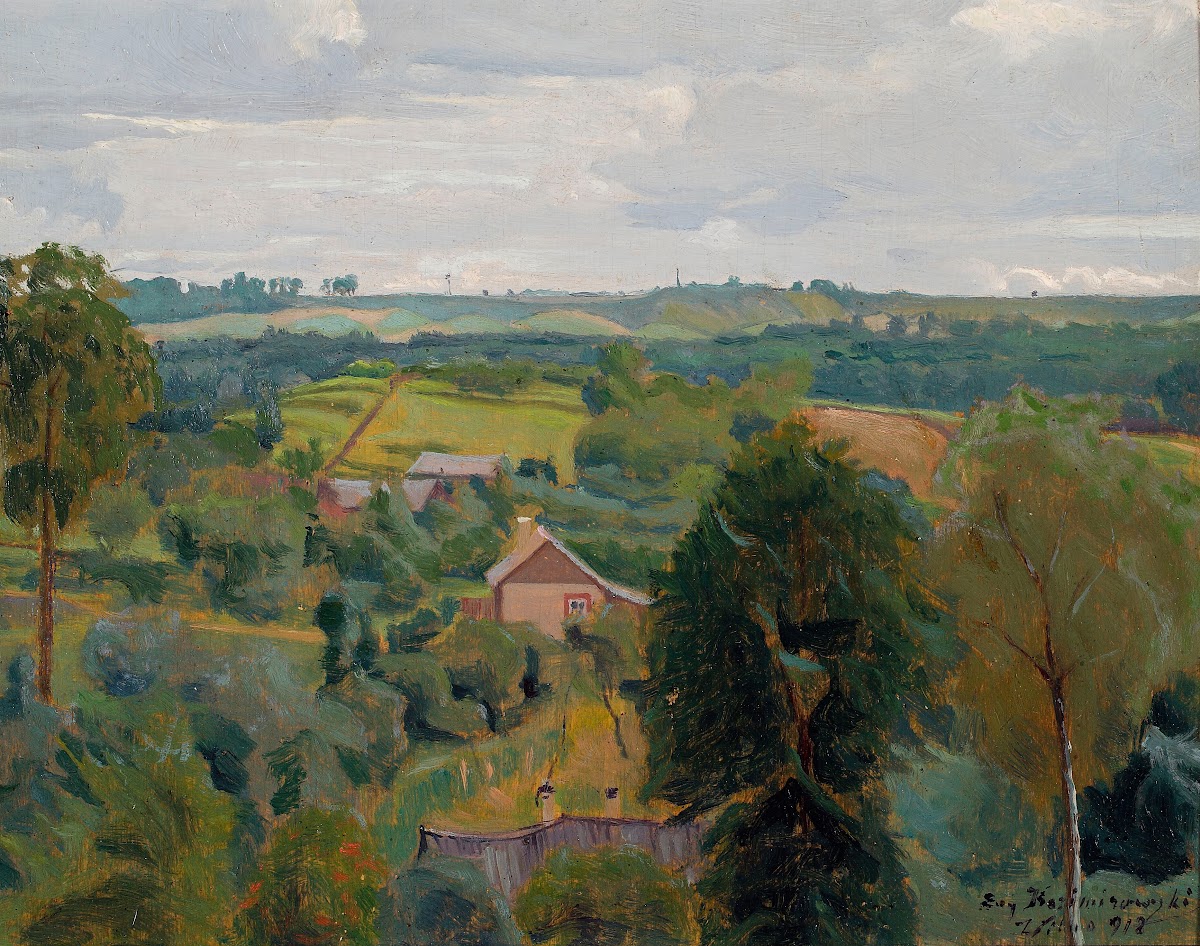 Landscape from Vilnius 1912