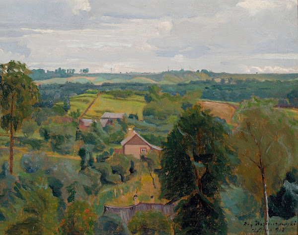 Landscape from Vilnius 1912