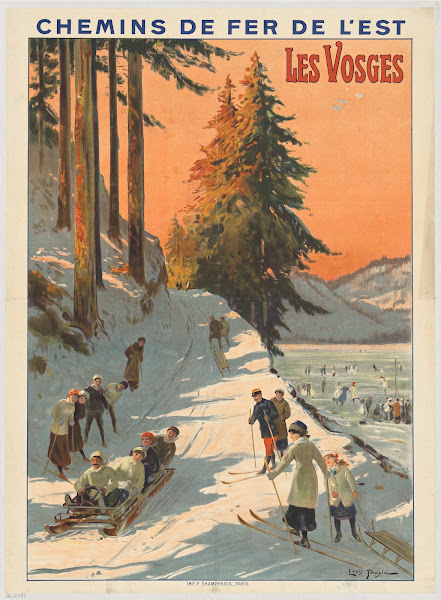 Chemins de fer de lEst Les Vosges 1912